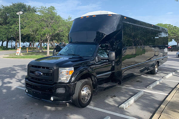 black party buses